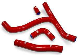 SAMCO SPORT サムコスポーツ クーラントホース(ラジエーターホース) CRF 450 R RWE RX HONDA ホンダ ラジエーター 冷却関連 エンジン カラー:ライトニングブルーカモ(限定色)