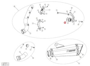 AKRAPOVIC AN|rb` yyAp[czP-DR91 spacer bush esd F750GS F850GS ADVENTURE R NINET PURE RACER SCRAMBLER URBAN G S RNINE T BMW ̑}t[IvVECi }t[