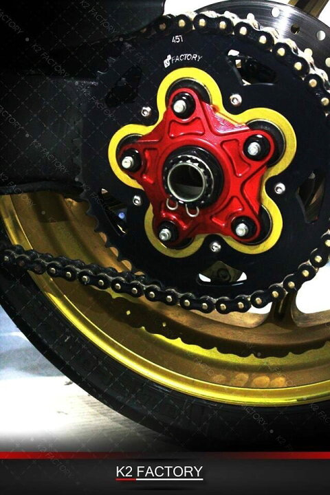 楽天市場】K2 Factory Brand ケーツーファクトリーブランド HUB-SPROCKET SET FOR HYPER821 丁数:45T / カラー:Red HYPER821 DUCATI ドゥカティ : ウェビック 楽天市場店