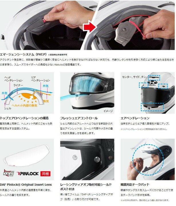 OGK DAF-1R シールド クリア 補修部品 ヘルメット用 F-17 KABUTO カブト 正規品! OGK DAF-1R シールド クリア 補修部品 ヘルメット用 F-17 KABUTO カブト 正規品!