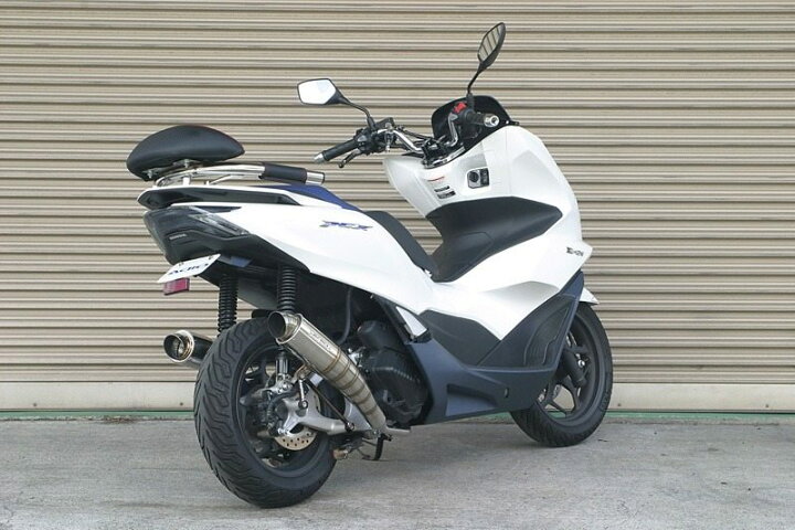 楽天市場】ADIO アディオ BB-SHOOTマフラー PCX e HEV PCX125 PCX160  
