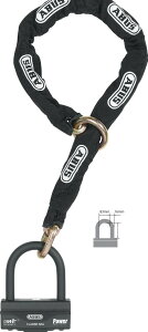 ABUS AuX Granit 58 12KS Black Loop `F[bN ۊǁEh~pi