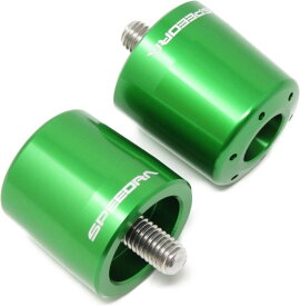 SPEEDRA スピードラ アルミバーエンド KAWASAKI M8 カワサキ バーエンド ハンドル