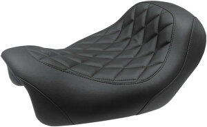 MUSTANG �}�X�^���O SEAT SOLO WIDE TRPR DIAM [0802-1261] Fat Bob FXDF HARLEY-DAVIDSON �n�[���[�_�r�b�h�\�� �V�[�g �V�[�g�֘A �O��