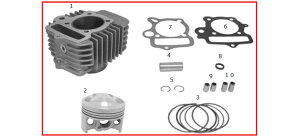 SP SP^PK yCizV_[Lbg(V-bL)106cc L[ R RT DAX50 S CRF50F XR50R CRF70F XR70R HONDA z_ {AAbvLbg GWp[c GW