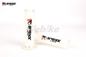 APEXX �A�y�b�N�X AP Diamond pattern Handle Grips 125mm White �O���b�v �n���h��