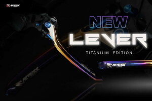 APEXX �A�y�b�N�X Titanium Forged Lever CT125/ST125/DAX125 CT125 DAX125 ST125 HONDA �z���_ �u���[�L���o�[ �n���h�����Ӄp�[�c �n���h��