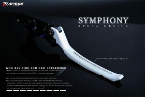 APEXX �A�y�b�N�X Iridescent White Lever CYGNUS GRYPHUS UBS/BWS (Liquid-Cooled)/EMF BWS EMF YAMAHA ���}�n �u���[�L���o�[ �n���h�����Ӄp�[�c �n���h��