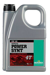MOTOREX gbNX POWER SYNT 4T (p[Vg) y5W-40zy4TCNICz 4TCNIC IC