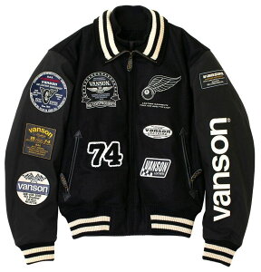 VANSON o\ AWARD JACKET EC^[WPbg WPbg Ap