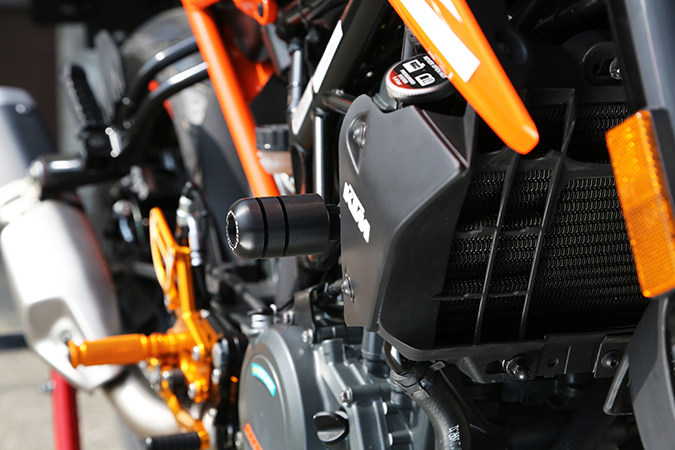 BABYFACEベビーフェイス 【１着でも送料無料】 超歓迎された エンジンスライダーフレームスライダー フレームスライダー BABYFACE 250DUKE 390DUKE KTM ベビーフェイス