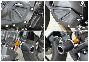 AGRAS アグラス レーシングスライダーSET CB1000R 2018- HONDA ホンダ エンジンスライダー・フレームスライダー フレーム ジュラコンカラー:ブラック(ロゴ無)