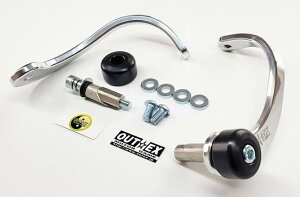 OUTEX �A�E�e�b�N�X �U���z�����o�[�K�[�h ���o�[�K�[�h �n���h�� �n���h�����a�F13.7-14.7mm / �J���[�F�u���b�N�A���}�C�g / �^�C�v�F���o�������s�[�X��8mm