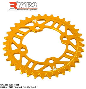 WR3 �_�u���A�[���X���[ ���A�X�v���P�b�g �A���~ RX-King F1ZR Jupiter Z 125Z Vega R YAMAHA ���}�n �h���u���X�v���P�b�g�E���A�X�v���P�b�g �쓮�n �����F36T / �J���[�F�S�[���h