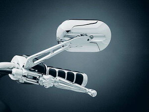 Kuryakyn �N���A�L�� MagunumPlus�~���[ �t���b�g�����Y �ėp TOURING[�c�[�����O]�ASOFTAIL[�\�t�e�C��]�ADYNA[�_�C�i]�AXL[�X�|�[�c�X�^�[]�AV-ROD[V���b�h][04�ȍ~�� XL/XR�͕s�K��] HARLEY-DAVIDSON �n�[���[�_