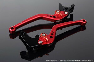 SPEEDRA スピードラ アジャストレバー スタンダードロング ADV150 ADV160 PCX125 PCX160 HONDA ホンダ ブレーキレバー ハンドル周辺パーツ ハンドル レバー本体カラー:マットレッド / アジャスターカラ