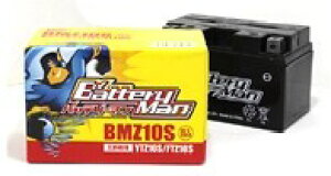 Battery Man �o�b�e���[�}�� �o�b�e���[ BMZ10S(YTZ10S �݊�)(�t���[�d�ς�) YAMAHA ���}�n KAWASAKI �J���T�L HONDA �z���_ ���n�o�b�e���[ �o�b�e���[�֘A