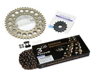 SUNSTAR TX^[ tgEAXvPbg`F[EJVWCgZbg CB400SS HONDA z_ XvPbgE`F[Zbg 쓮n `F[FEKBK520ZTDiubN`F[j