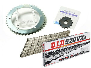 SUNSTAR TX^[ tgEAXvPbg`F[EJVWCgZbg SR400 YAMAHA }n XvPbgE`F[Zbg 쓮n `F[FDIDSS520VX3iVo[`F[j