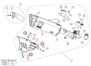 AKRAPOVIC AN|rb` yyAp[czP-DRH3/BAR316 washer G310GS G310R CBR1000RR SP SP2 FZ-10 MT-10 YZF-R1 YZF-R6 BMW HONDA z_ YAMAHA }n ̑}t[IvVECi }t[