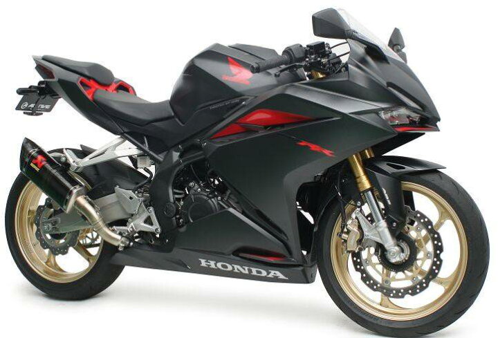 公道使用可】CBR250RR AKRAPOVIC スリップオンマフラー 楽天市場 