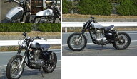BIG CEDAR ビッグシーダー フラットサイドアルミタンク 250TR ESTRELLA [エストレア] KAWASAKI カワサキ …