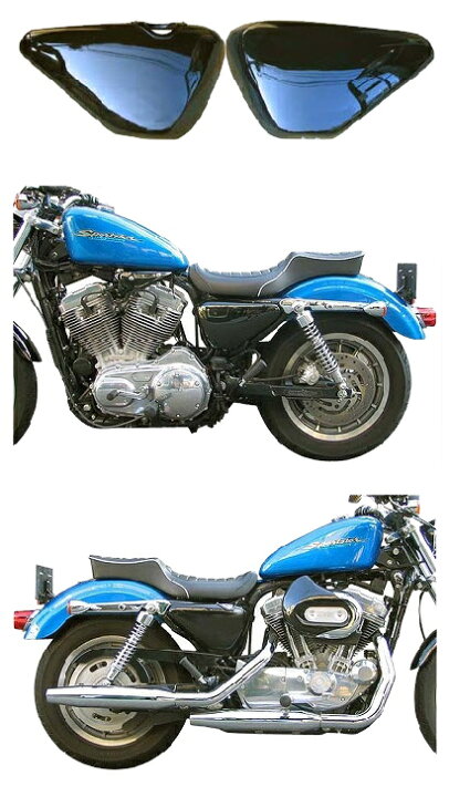 楽天市場】K＆H ケイアンドエイチ サイドカバー SPORTSTER [スポーツ 