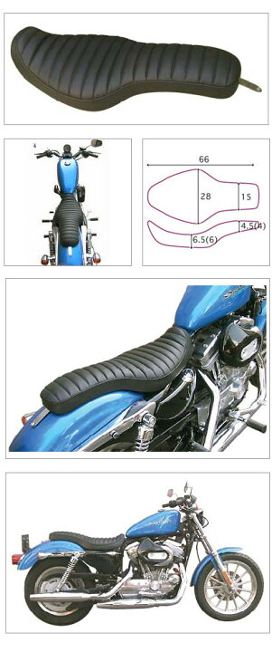 楽天市場】K＆H ケイアンドエイチ コブラシート タック SPORTSTER 