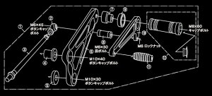 SHIFT UP VtgAbv J[ NSF100 XR100^[h XR50^[h GCv100 ^CvD HONDA z_ ̑XebvIvVECi Xebv 