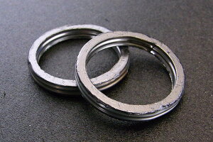 ALBA アルバ エキゾーストマフラーガスケット RZ50 TZM50 TZR50 YB-1 YSR80 マジェスティ2504HC メイト50 メイト80 YSR50 ボビー ポッケ GT50 RD50 RX50 MR50 GT80 YAMAHA ヤマハ エキゾーストガスケット マフラー