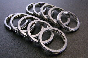 ALBA アルバ エキゾーストマフラーガスケット RZ50 TZM50 TZR50 YB-1 YSR80 マジェスティ2504HC メイト50 メイト80 YSR50 ボビー ポッケ GT50 RD50 RX50 MR50 GT80 YAMAHA ヤマハ エキゾーストガスケット マフラー