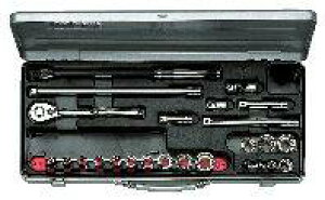京都機械工具 KTC ソケットレンチセット TB317X 9.5SQ ミリ 25点 