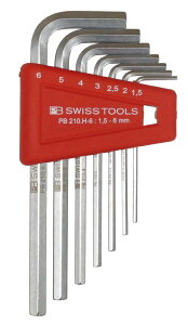 PB ピービー ホルダー付六角棒レンチセット (パックナシ) アーレンキー(ミリ) ヘックスレンチ ハンドツール