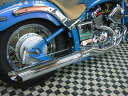KENTEC ケンテック ローライダー2IN1マフラー 90Φ ドラッグスター400 ドラッグスター400クラシック YAMAHA ヤマハ フ…