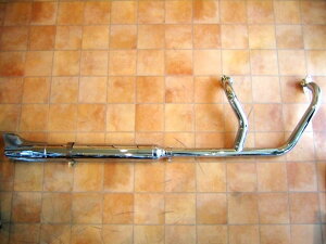 KENTEC ケンテック クラシック2IN1マフラー (フィッシュ) SOFTAILファミリー HARLEY-DAVIDSON ハーレーダビッドソン フルエキゾーストマフラー マフラー