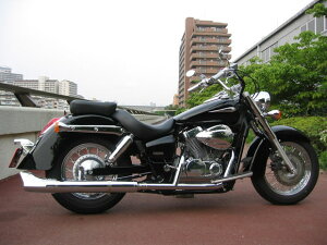 KENTEC ケンテック クラシック2IN1マフラー (フィッシュ) シャドウ750 HONDA ホンダ フルエキゾーストマフラー マフラー