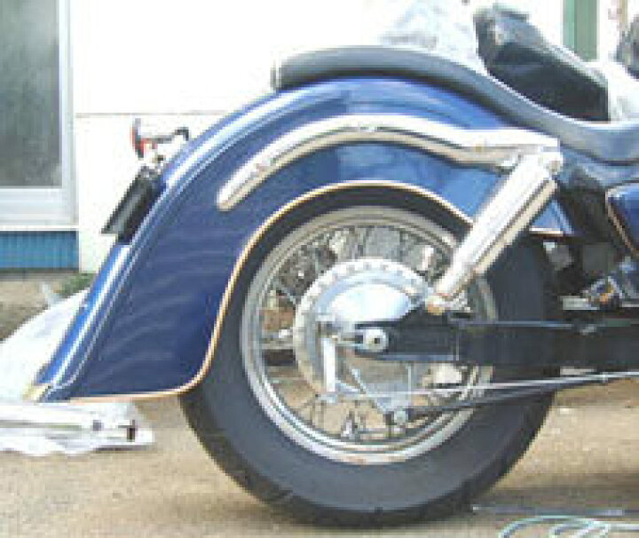 楽天市場 American Dreams アメリカンドリームス クラシックリアフェンダー 黒ゲルコート シャドウ400 シャドウ750 Honda ホンダ Honda ホンダ ウェビック 楽天市場店