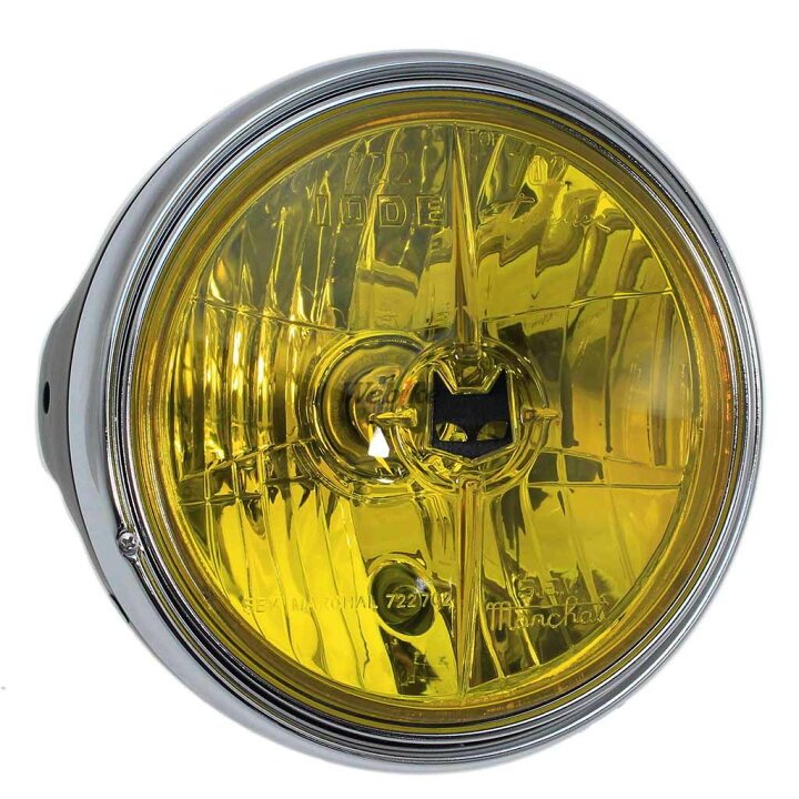 722・702スタールクスフルキット 180mm イエローレンズ メッキケース 