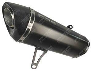 PR2 ピーアールツー AK BLACK (TEFLON) FOR YAMAHA XMAX 300 スリップオンマフラー 補修・汎用サイレンサー マフラー
