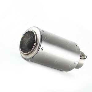 PR2 ピーアールツー RF-B TITANIUM スリップオンマフラー 補修・汎用サイレンサー マフラー