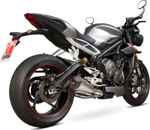 SCORPION XR[sI ZPge[p[ XbvI}t[ Street Triple 765 R RS S TRIUMPH gCAt }t[