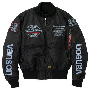VANSON o\ MA-1 JACKET EC^[WPbg WPbg Ap