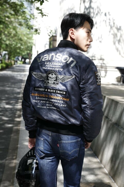 VANSON バンソン MA-1 JACKET サイズ：XL ウインタージャケット 