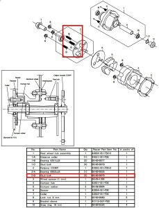 SP武川 SPタケガワ 【補修用パーツ】スタッドボルト モンキー ゴリラ HONDA ホンダ スタッドボルト エンジンパーツ エンジン