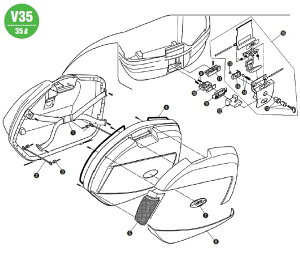 GIVI Wr yCizvbV{^Ci[p[c [Z1405R] V35 ̑TChobOIvVECi ԑ̗pobOEP[X