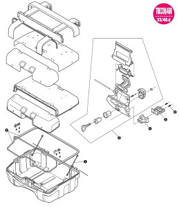 GIVI Wr yCizVFpbL [Z2072R] TRK33N TRK46N ̑gbvP[XEe[{bNXIvVECi ԑ̗pobOEP[X