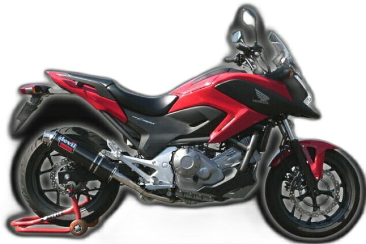 楽天市場 Devil デビル カーボンリアエキゾーストマフラー Nc700s Nc700x Honda ホンダ Honda ホンダ ウェビック 楽天市場店