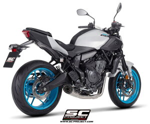 SC-PROJECT SCプロジェクト フルエキゾーストシステム 2-1 & S1 サイレンサー(消音バッフル付属) MT-07 YAMAHA ヤマハ フルエキゾーストマフラー マフラー