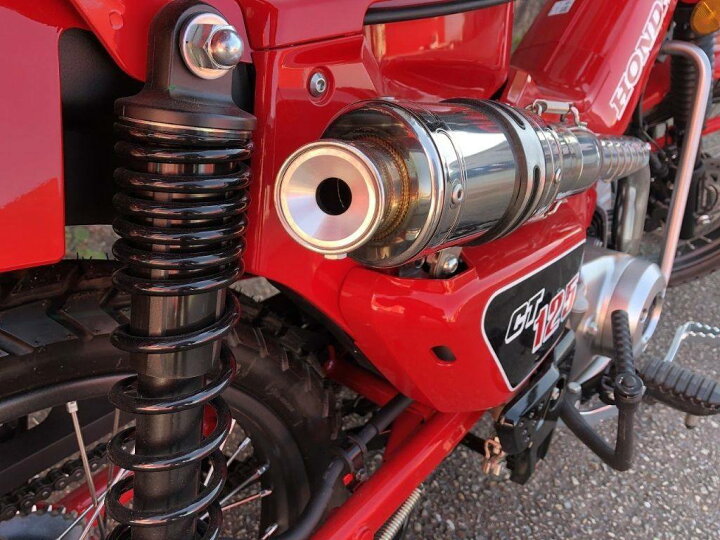 楽天市場】HAJIME ハジメ フルエキゾーストマフラー CT125 ハンター 