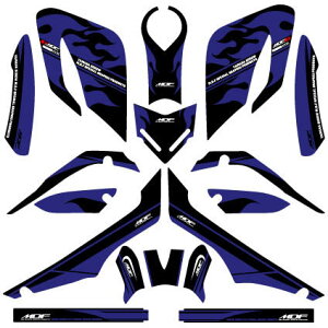 MDF �G���f�B�[�G�t �Ԏ�ʃO���t�B�b�N�f�J�[���L�b�g SEROW�t�@�C�A �Z���[ 250 YAMAHA ���}�n �O���t�B�b�N�L�b�g �O�� ���R���v���[�g�f�J�[���i�t���Z�b�g�j